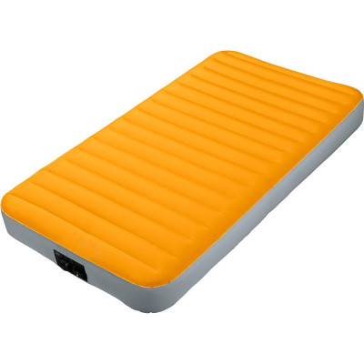 Надувной матрас INTEX 64791 Super-Tough Airbed, 99х191х20см, встроенный насос на батарейках